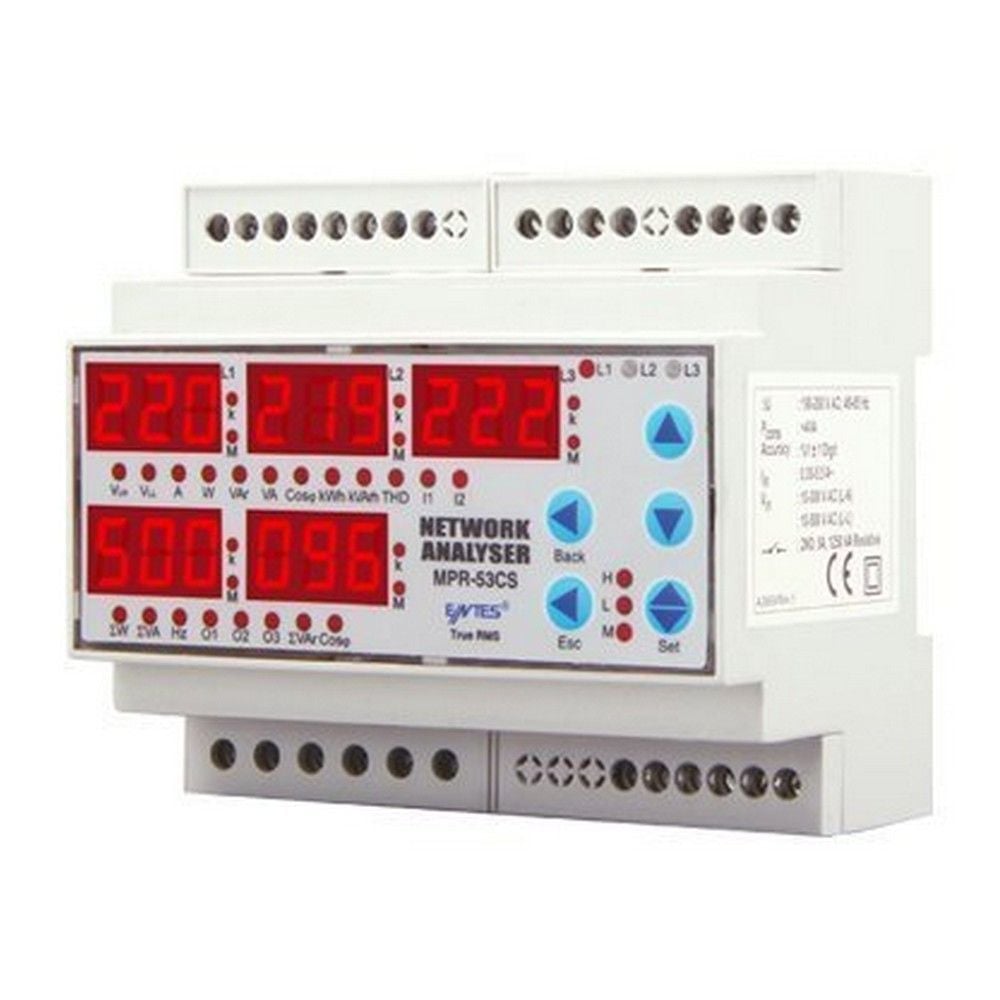 ENTES M0074 MPR-53-DIN ŞEBEKE ANALİZÖRÜ