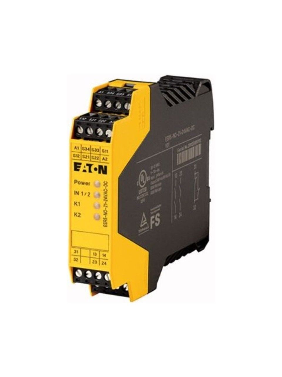 ESR5-NO-31-24VAC-DC Emniyet Rölesi, Acil Durdurma