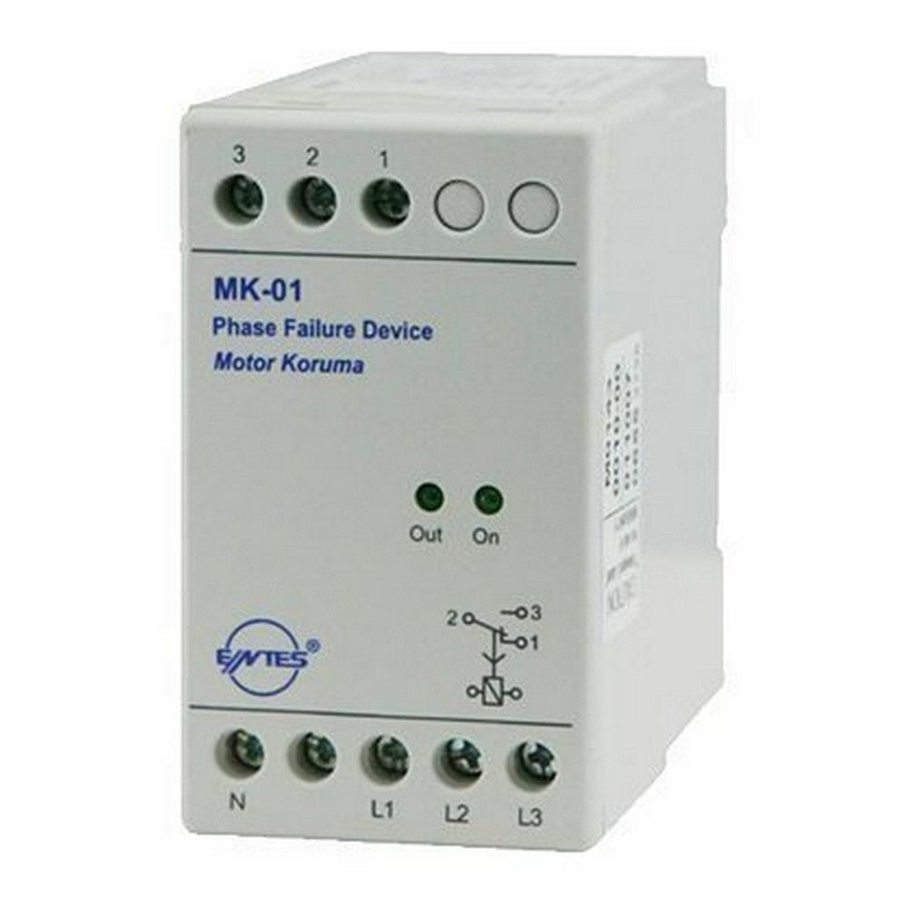 ENTES M0143 MK-01 MOTOR(FAZ)KORUMA RÖLELESİ