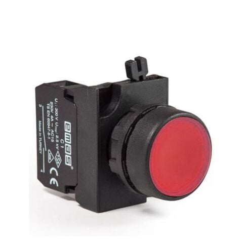 EMAS KD DÜĞME 22MM-ANAHTARLI IKILI-EMAS DA2