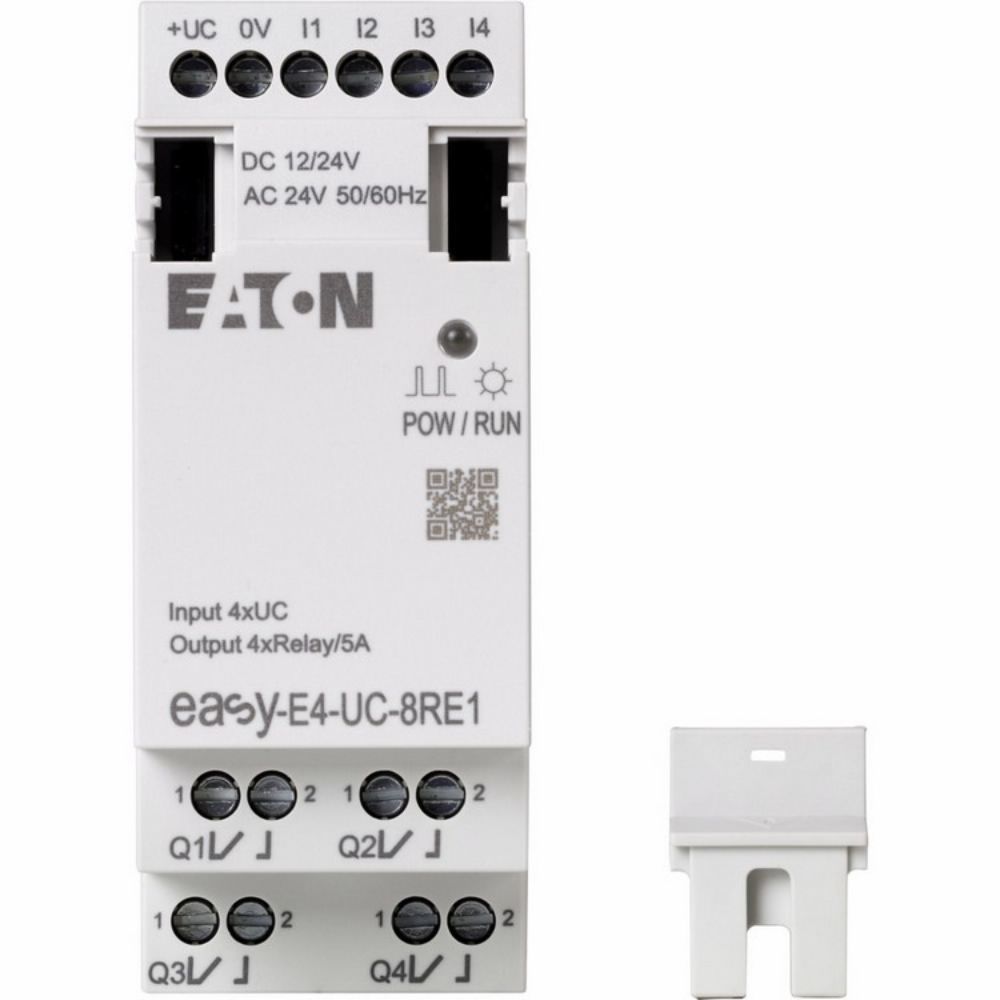 EATON 197217 EASY-E4-UC-8RE1 EASY-E4 GENİŞLEME MODÜLÜ-12V- GÜÇ KAYNAĞI