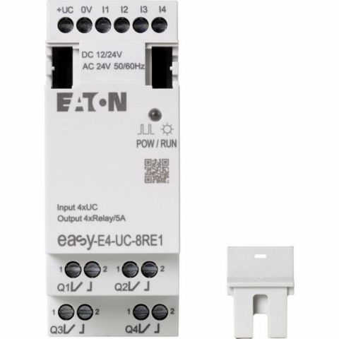 EATON 197217 EASY-E4-UC-8RE1 EASY-E4 GENİŞLEME MODÜLÜ-12V- GÜÇ KAYNAĞI