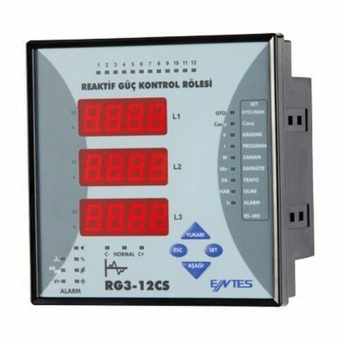 ENTES M0943 RG3-12C REAKTİF GÜÇ KONTROL RÖLESİ