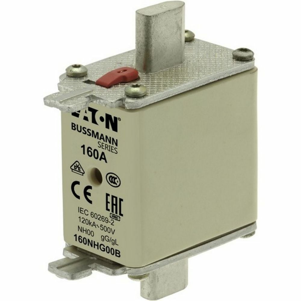 EATON 160NHG00B NH SİGORTA 00-BOY, GG/GL, 500V, 120KA - 160 A