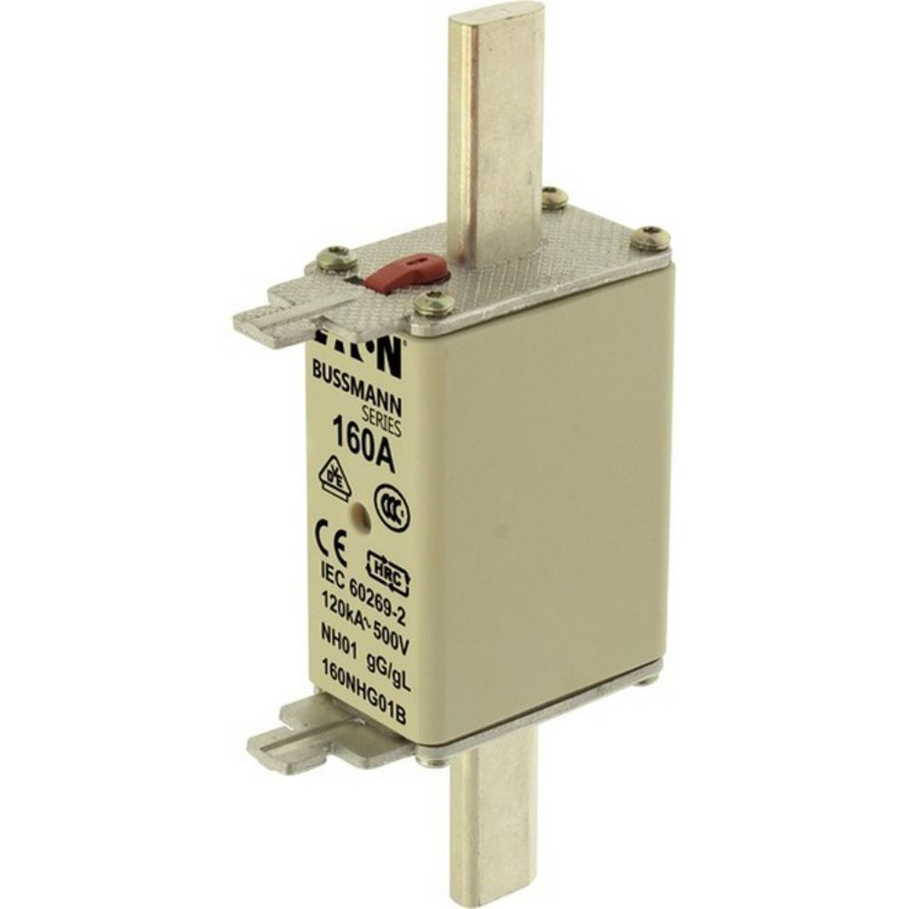 EATON 160NHG01B NH SİGORTA 1(01)-BOY, GG/GL, 500V, 120KA - 160 A