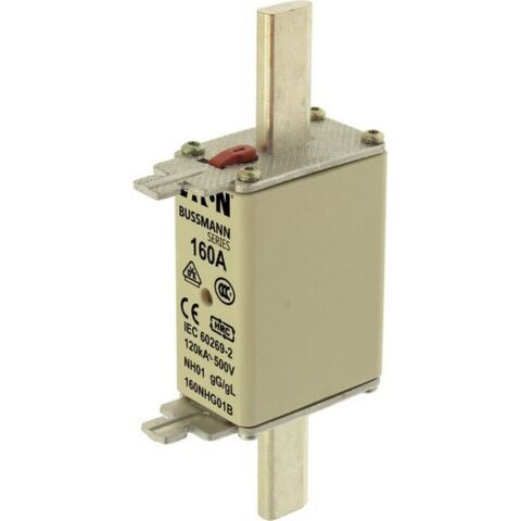 EATON 160NHG01B NH SİGORTA 1(01)-BOY, GG/GL, 500V, 120KA - 160 A