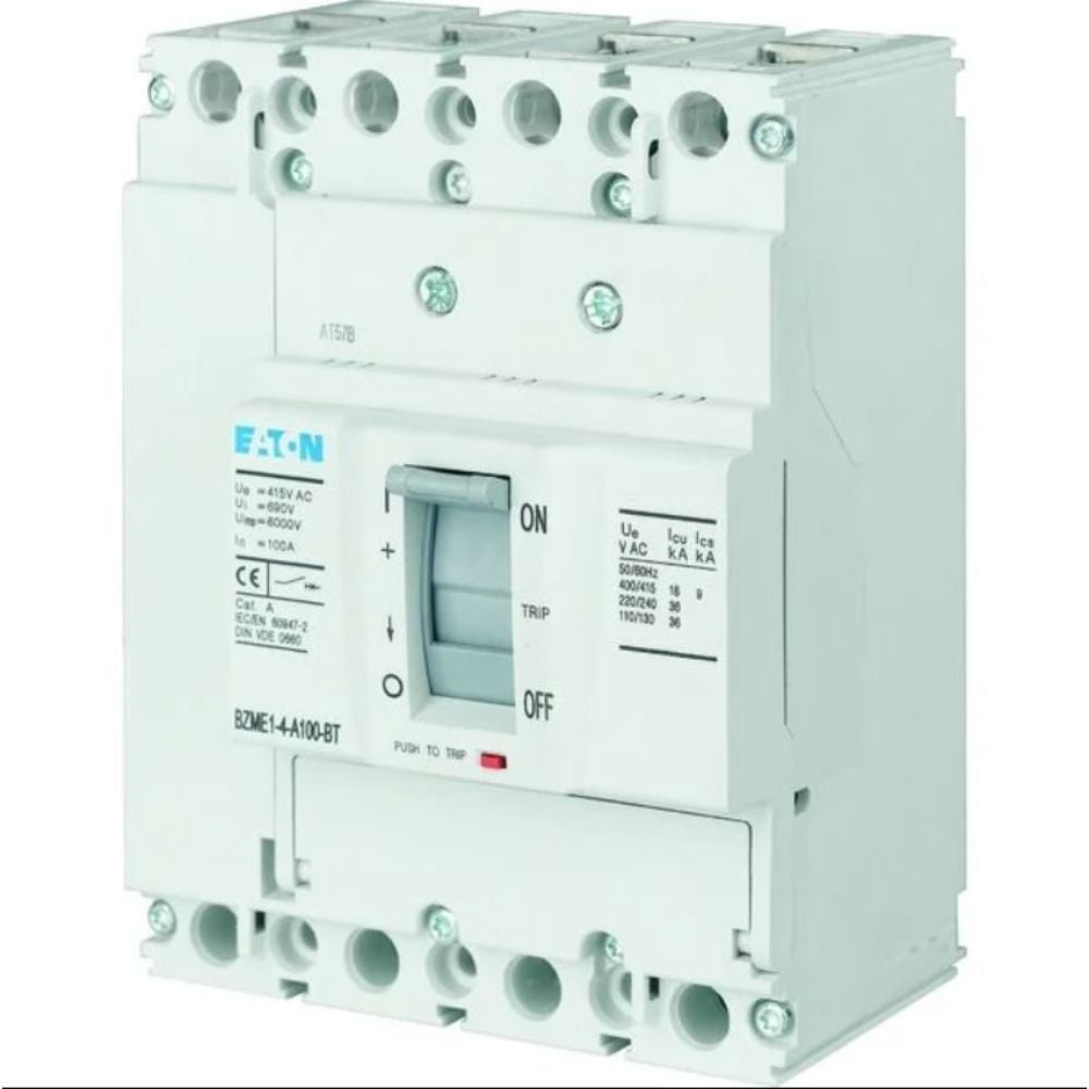 EATON BZMD1-A125 KOMPAKT ŞALTER (SABİT TERMİK-MANYETİK KORUMALI) 3X125A 15KA