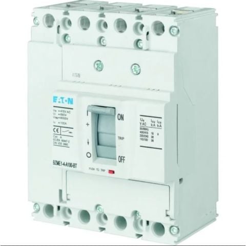 EATON BZMD1-A125 KOMPAKT ŞALTER (SABİT TERMİK-MANYETİK KORUMALI) 3X125A 15KA