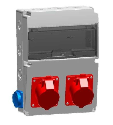 TP ELECTRİC 220X300 YAY. KAP. MP. (5X16A)X2+PP(1X16A)X2-TP-ELK