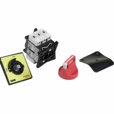 SCHNEIDER SARI PLAKA KIRMIZI MANDAL VARİO ŞALTER 4KW 20A 3389110448924