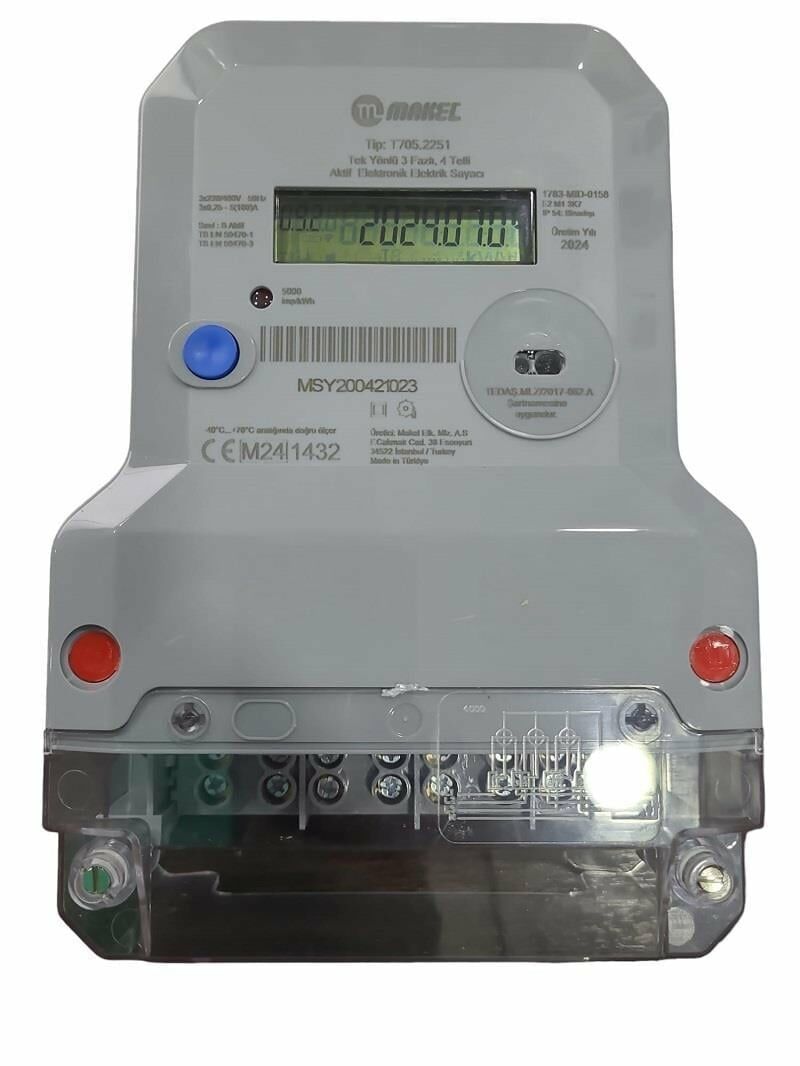 MAKEL MAKEL 3X10(60)A AKTİF TRİFAZE SAYAÇ
