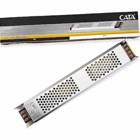 CATA 21AMPER ŞERİT LED TRAFOSU(250W)(SÜPER SLİM FANSIZ)