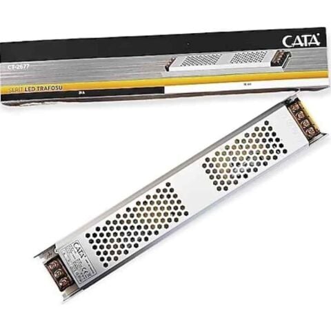 CATA 21AMPER ŞERİT LED TRAFOSU(250W)(SÜPER SLİM FANSIZ)
