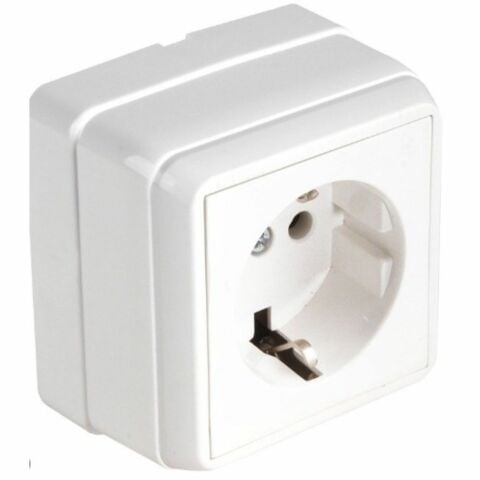 MUTLUSAN BRON S/Ü TOPRAKLI PRİZ BEYAZ