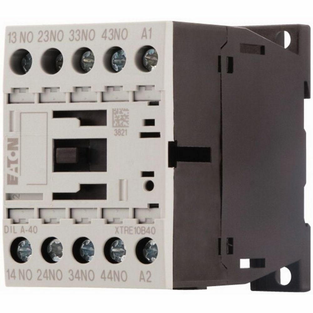 EATON DILA-40(230V50HZ,240V60HZ) CONTACTOR RELAY,4M/0OE,AC-OPERATED