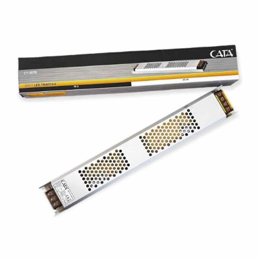 CATA 30AMPER ŞERİT LED TRAFOSU(360W)(SÜPER SLİM FANSIZ)