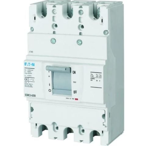 EATON BZMB2-A250 KOMPAKT ŞALTER (SABİT TERMİK-MANYETİK KORUMALI) 3X250A 25KA