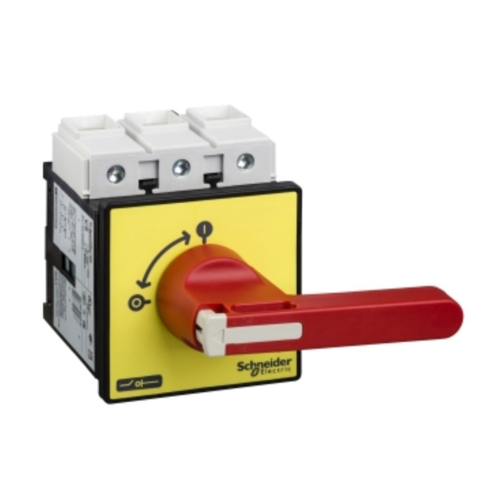 SCHNEIDER 37KW 83A SARI PLAKA KIRMIZI MANDAL VARİO ŞALTER 3389110804645