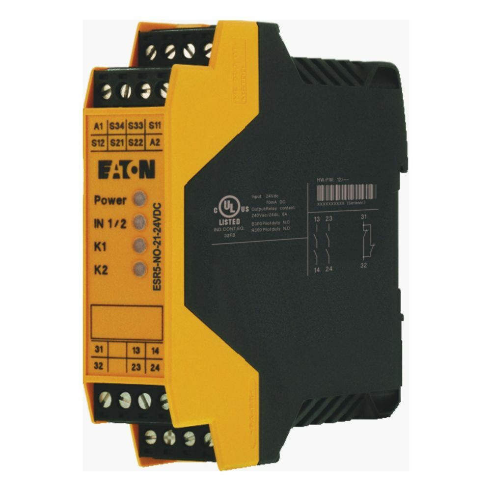 EATON ESR5-NO-21-24VAC-DC EMNİYET RÖLESİ, ACİL DUR- Y7-118700