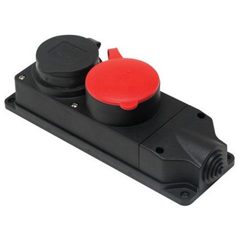 METE ENERJİ 3X25A. 1 AD./1X16 1 AD. İKİLİ GRUP PRİZ 401050