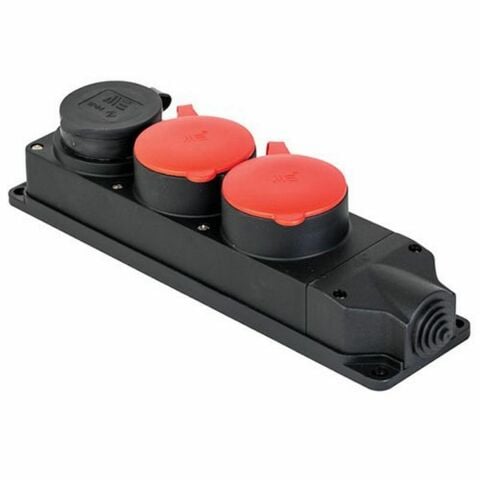 METE ENERJİ 3X25A. 2 AD./1X16A. 1 AD. ÜÇLÜ GRUP PRİZ 401051