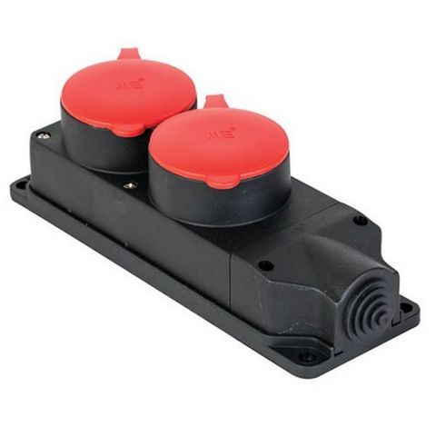 METE ENERJİ 3X25A. İKİLİ GRUP PRİZ 401053