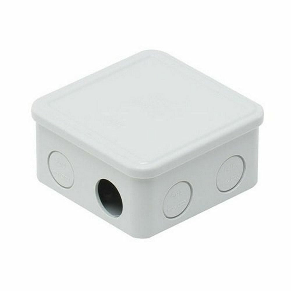 METE ENERJİ 90X90X45 TERMOPLASTİK BUAT GEÇMELİ KAPAK GRİ 40200505