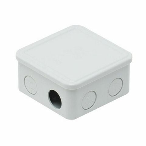 METE ENERJİ 90X90X45 TERMOPLASTİK BUAT GEÇMELİ KAPAK GRİ 40200505