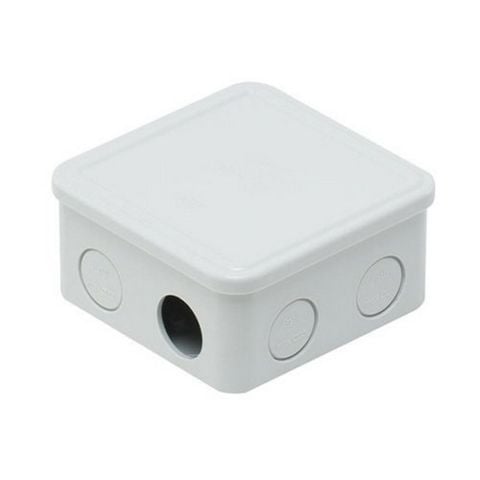 METE ENERJİ 90X90X45 TERMOPLASTİK BUAT GEÇMELİ KAPAK GRİ 40200505