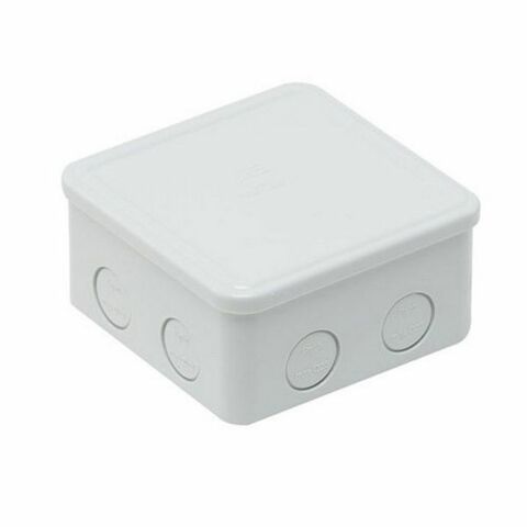 METE ENERJİ 100X100X50 TERMOPLASTİK BUAT GEÇMELİ KAPAK GRİ  40200705