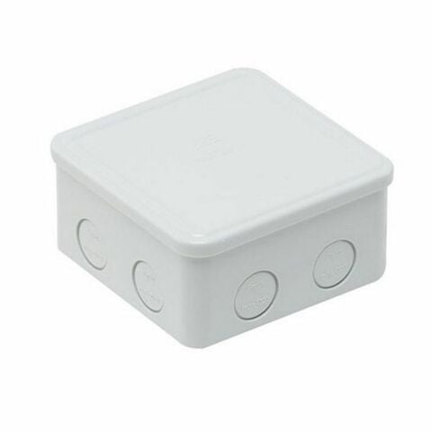 METE ENERJİ 100X100X50 TERMOPLASTİK BUAT GEÇMELİ KAPAK GRİ  40200705