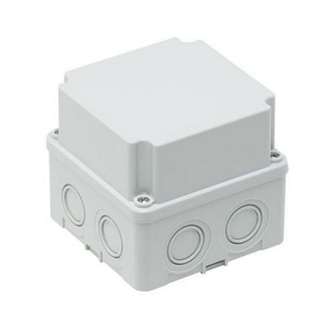 METE ENERJİ 110X110X100 TERMOPLASTİK BUAT DERİN KAPAKLI GRİ 40201205