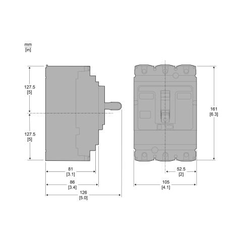 SCHNEIDER NSX100F  MİCROLOGİC 2.2  36KA KOMPAKT ŞALTER