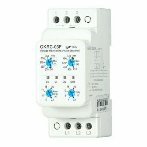 ENTES M1663 GKRC-03F GERİLİM KORUMA RÖLESİ