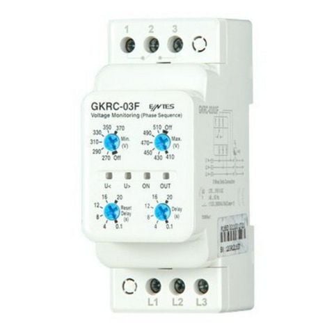 ENTES M1663 GKRC-03F GERİLİM KORUMA RÖLESİ
