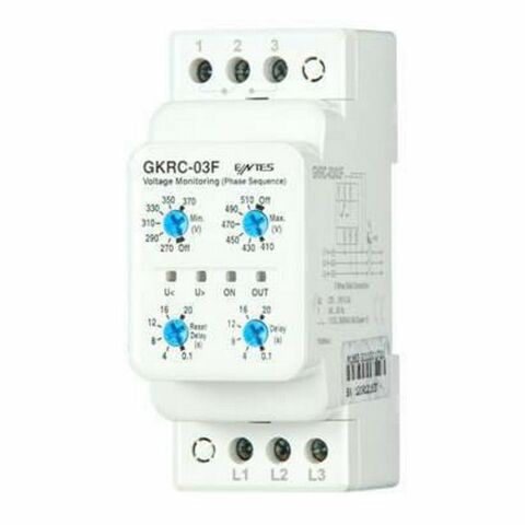 ENTES M1663 GKRC-03F GERİLİM KORUMA RÖLESİ
