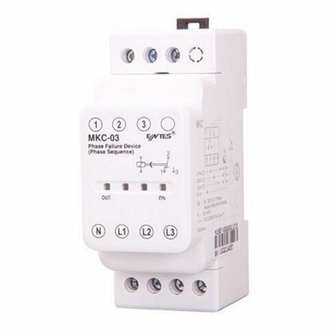 ENTES M1667 MKC-03 MOTOR(FAZ)KORUMA RÖLELESİ