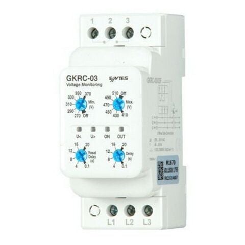 ENTES M1670 GKRC-03 GERİLİM KORUMA RÖLESİ