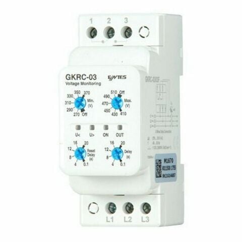 ENTES M1670 GKRC-03 GERİLİM KORUMA RÖLESİ