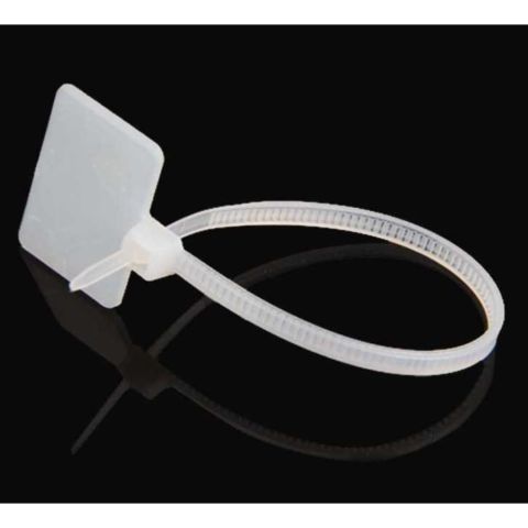 SAPISELCO SS-MV200-4C-200X4,5 MM ETİKETLİ KABLO BAĞI (100 ADET)