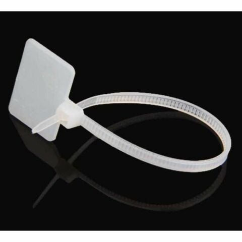 SAPISELCO SS-MV200-4C-200X4,5 MM ETİKETLİ KABLO BAĞI (100 ADET)