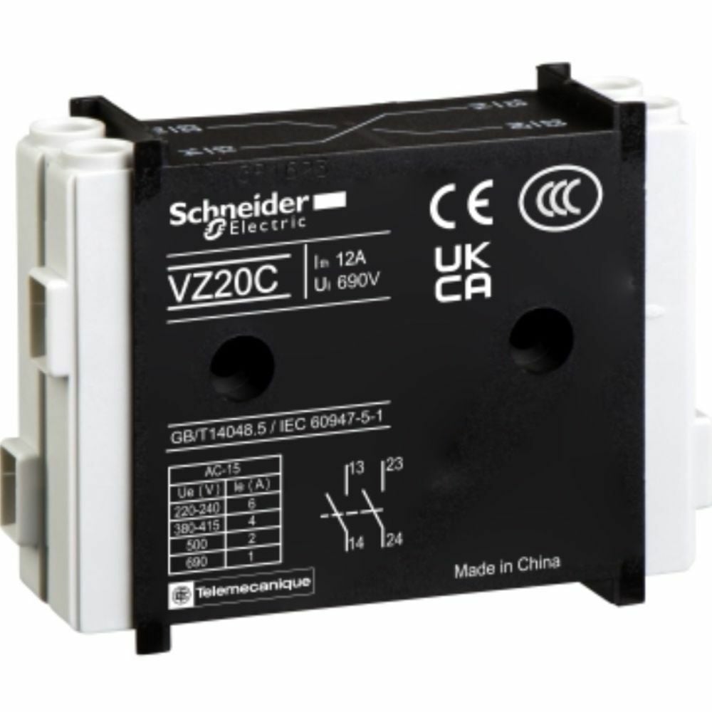 SCHNEIDER ERKEN KESME/GEÇ KAPATMA YARDIMCI KONTAK BLOĞU VARIO 1 NA + 1 NK 3389110551969