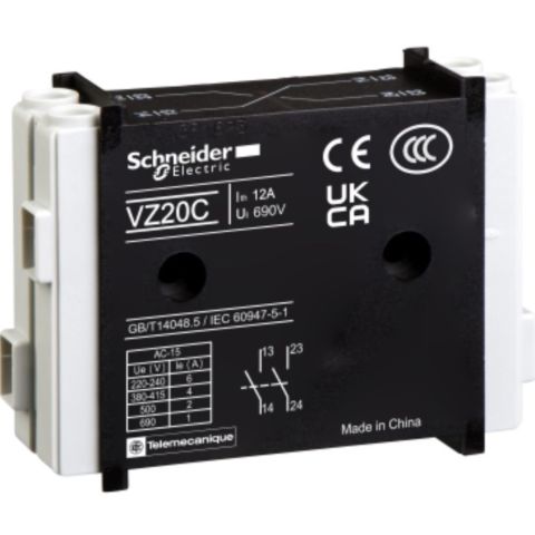 SCHNEIDER ERKEN KESME/GEÇ KAPATMA YARDIMCI KONTAK BLOĞU VARIO 1 NA + 1 NK 3389110551969