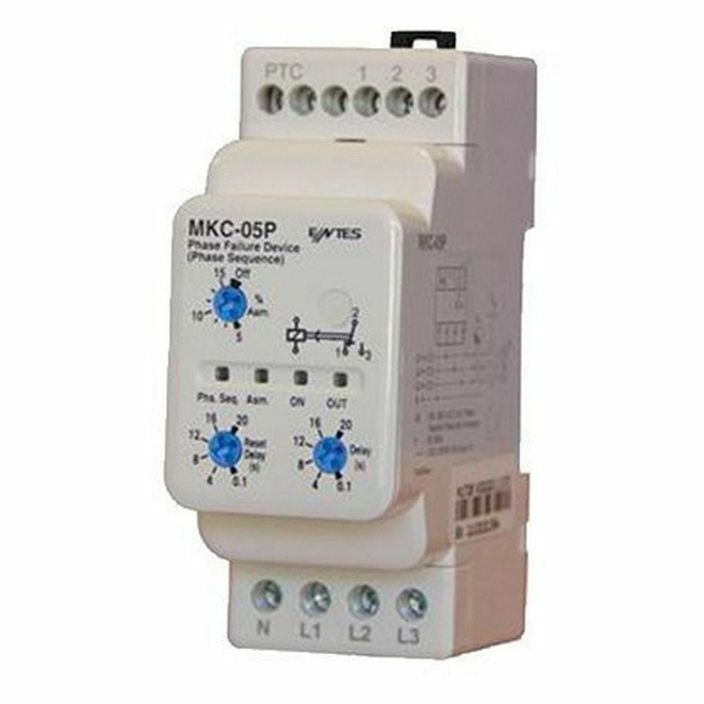ENTES M1728 MKC-05P MOTOR(FAZ)KORUMA RÖLELESİ