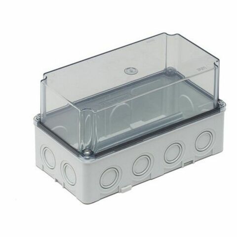 METE ENERJİ 110X210X120 KLEMENS KUTUSU DERİN KAPAKLI ŞEFFAF 40202307