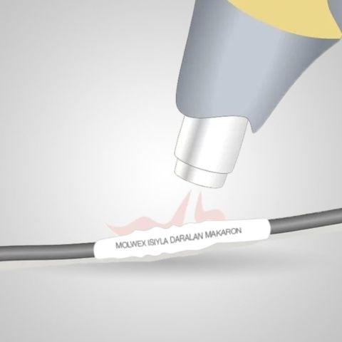 MOLWEX ISM-4.5Y ISIYLA DARALAN MAKARON, 4.5 MM, SARI MOLWEX 026 003