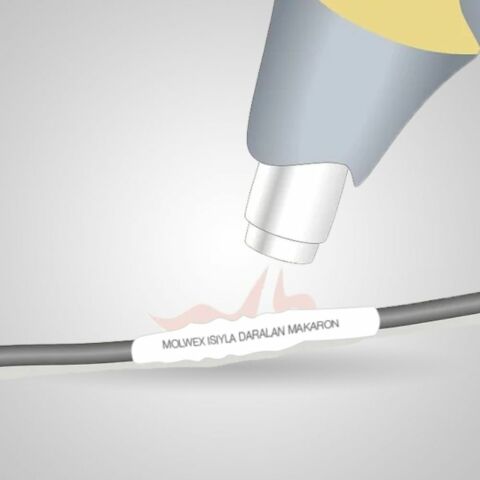 MOLWEX ISM-4.5Y ISIYLA DARALAN MAKARON, 4.5 MM, SARI MOLWEX 026 003