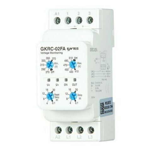 ENTES M1853 GKRC-02FA GERİLİM KORUMA RÖLESİ