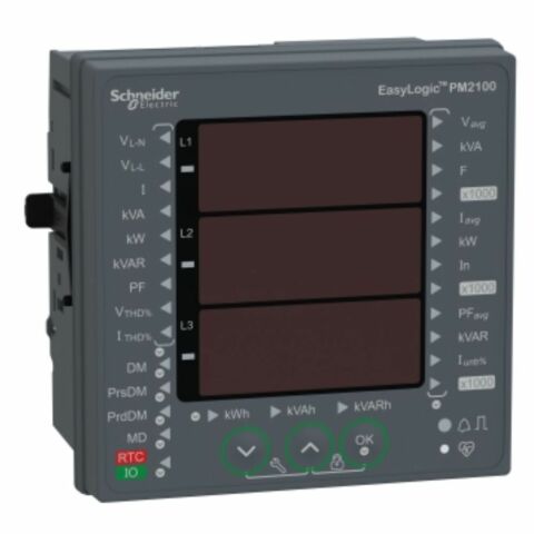 SCHNEIDER PM2120 LED THD RS485 RTC 15 HAR CLASS 1.0 3606480800146