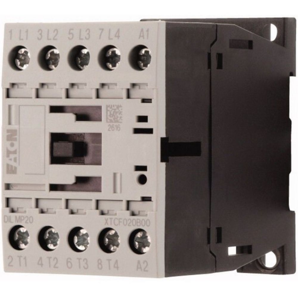 EATON DILEM4-G(24VDC) 4-POLE CONTACTOR,20A/AC-1,DC- Y7-12701